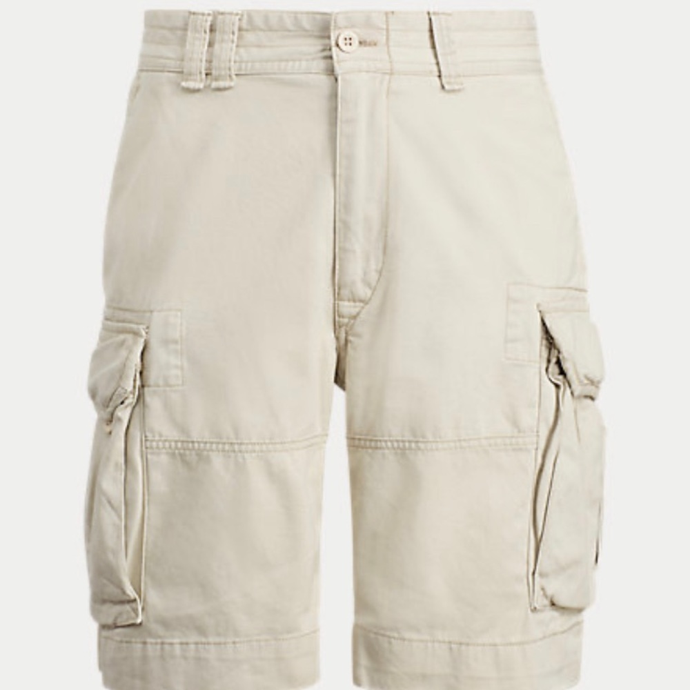 Ralph Lauren Cargo Shorts Classic Fit Twill 10.25-Inch